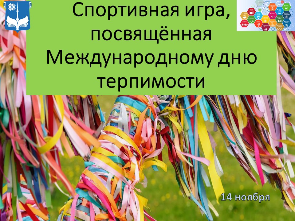 Спортивная игра, посвящённая Международному дню терпимости